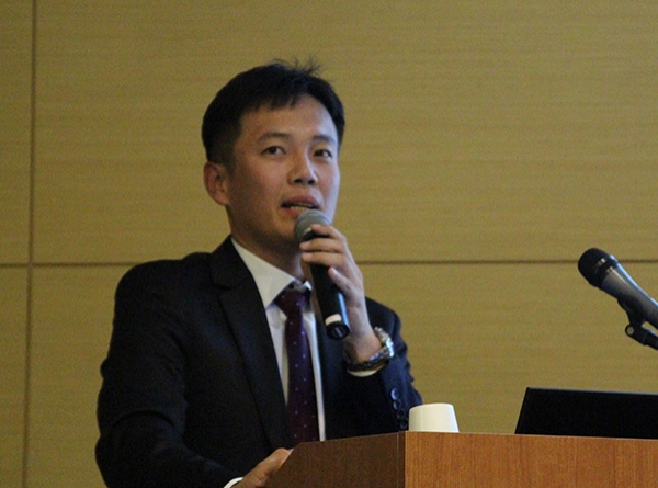 한국에너지기술연구원 고석환 박사가 모니터링 기술 동향에 대해 발표를 진행하고 있다. [사진=Industry News]