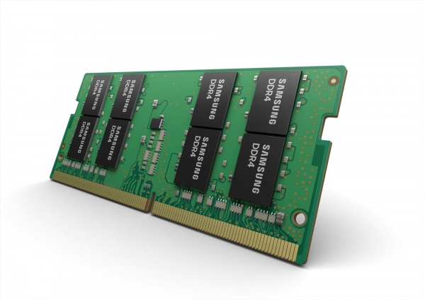 ‘32GB DDR4 모듈’은 고성능 게이밍 노트북 시장에 최적의 솔루션을 제공하는 제품이다. [사진=삼성전자]