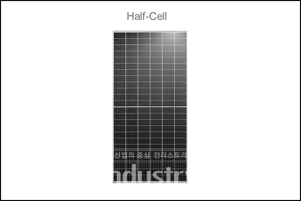 하프셀 기술이 적용된 진코솔라의 치타모듈은 최대 출력이 400W인 초고출력 제품이다. [사진=진코솔라]