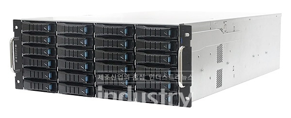 앤디코가 AIC 4U 베어본 스토리지 서버 솔루션을 출시했다. [사진=엔디코]