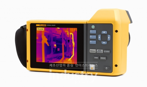 Fluke TiX580 열화상 카메라가 작동되는 모습 [사진=Fluke]