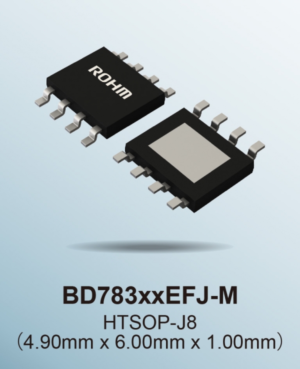 로옴의 2.8W 대출력 스피커 앰프 'BD783xxEFJ-M' [사진=로옴]