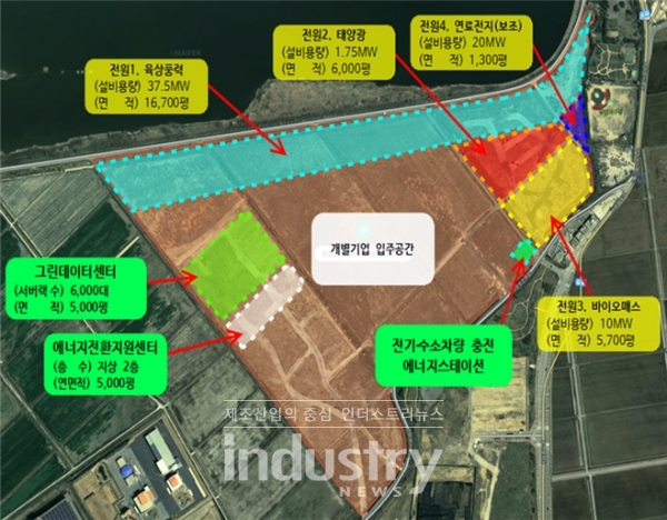 당진시가 계획 중인 RE100 산업단지 조감도 [사진=당진시]