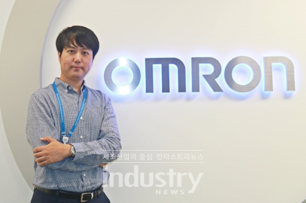한국오므론제어기기 정영석 팀장 [사진=인더스트리뉴스]