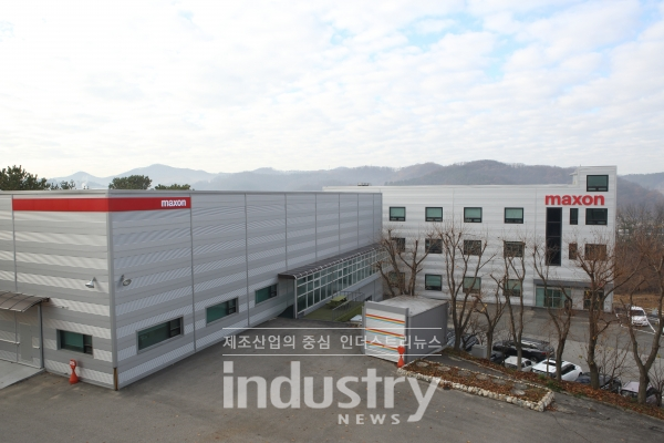 설립된 국내 생산 법인 맥슨 모터매뉴팩쳐링 전경 [사진=맥슨모터코리아]