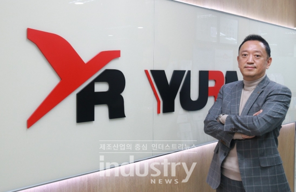 유라 IT사업본부/대외사업팀 신상철 이사 [사진=인더스트리뉴스]<br>