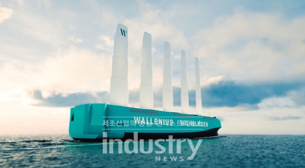 풍력 구동선 조감도 [사진=Wallenius Wilhelmsen]