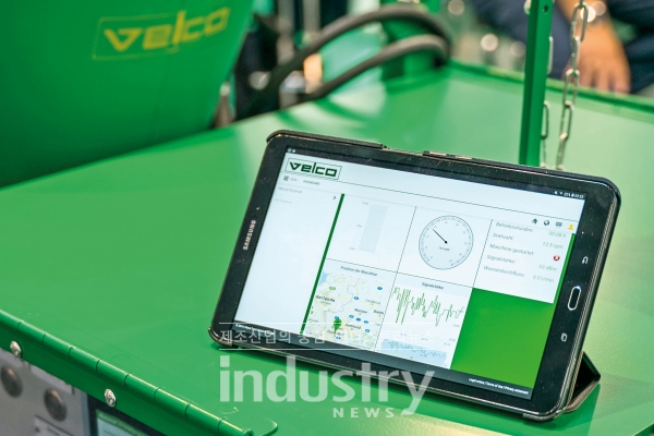 고객 맞춤형 디자인의 터크 클라우드 대시보드 기반 Velco [사진=터크]