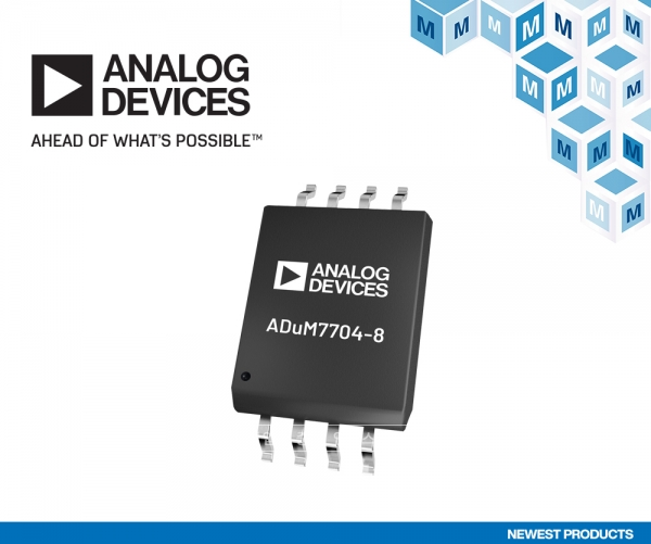 Analog Devices ADUM7704 이미지 [사진=마우저]