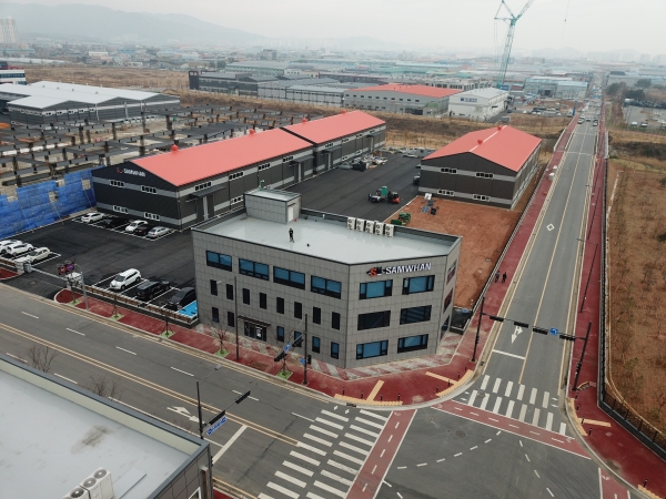 광주광역시 평동에 위치한 삼환과 공장 전경