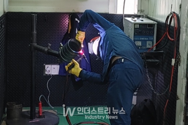 용접 교육 [사진=중소조선연구원]