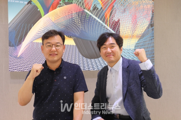 메타파스 허철균 대표와 곽희규 연구소장은 “PV 모듈 진단의 핵심은 결함을 발견했을 때 결함이 있는 모듈의 정확한 위치를 파악하고 이러한 정보를 유지보수 담당자 및 현장담당자들이 공유하는 것”이라고 말했다.