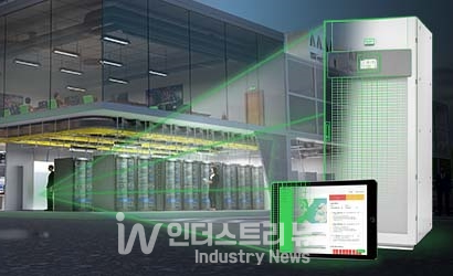 슈나이더일렉트릭이 발표한 기술은 데이터 센터 인프라 관리 소프트웨어인 ‘에코스트럭처 IT(EcoStruxure IT)’, 3상 무정전 전원 공급 장치인 갤럭시 VL(Galaxy VL) 와 단상 UPS이다. 모든 제품은 IT 및 데이터 센터 인프라의 복원력을 높이는 동시에 지속 가능성 목표를 달성하기 위해 설계됐다. [사진=슈나이더일렉트릭]