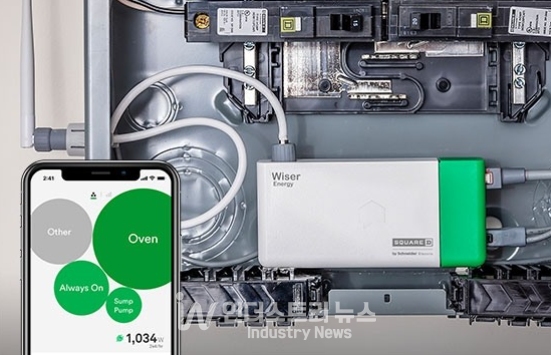 슈나이더일렉트릭의 스마트홈 솔루션은 ‘Wiser Energy Center’이다. AI 기반으로 에너지를 생산, 저장, 분산할 수 있다.