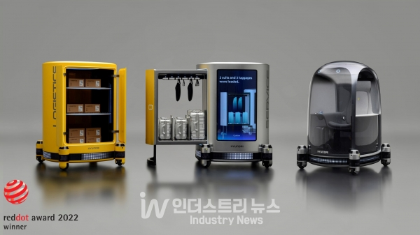로보틱스 기술을 바탕으로 한 퍼스널 모빌리티 콘셉트 ‘플러그 앤 드라이브(PnD) 모듈’ [사진=현대차]