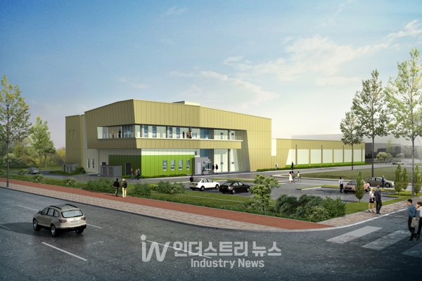 이차전지 소재부품 시험평가센터 조감도 [이미지=충북테크노파크]<br>