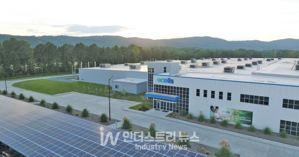한화큐셀 미국 조지아주 달튼(Dalton) 공장 [사진=한화큐셀]