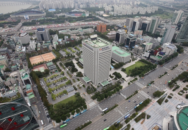 서울 강남구 삼성동 옛 한국전력 부지 모습. [사진=연합뉴스]