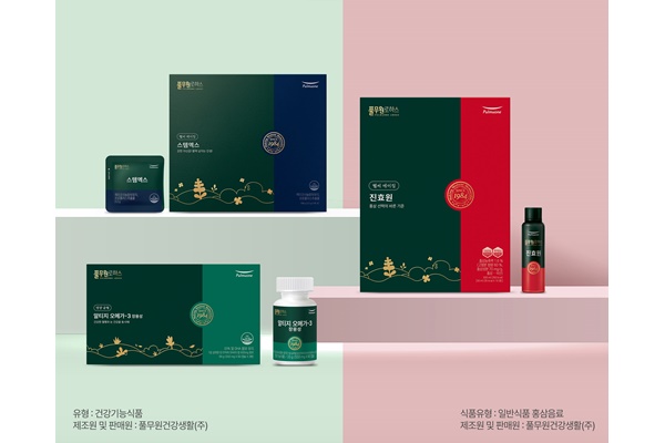 리뉴얼 된 풀무원로하스 제품 3종의 연출 이미지. [사진=풀무원]