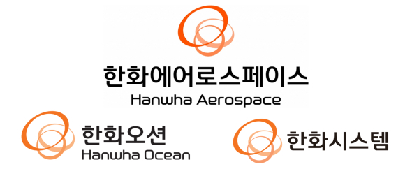 한화 방산 3사 CI/ 사진 = 각 사