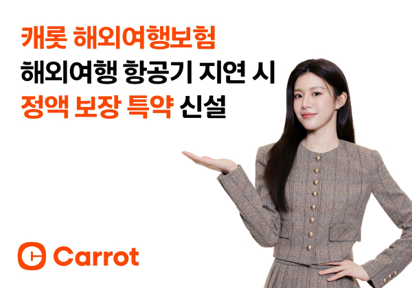 캐롯손보 해외여행 항공기 지연 시 정액 보장 특약 출시 이미지/ 사진 = 캐롯손해보험