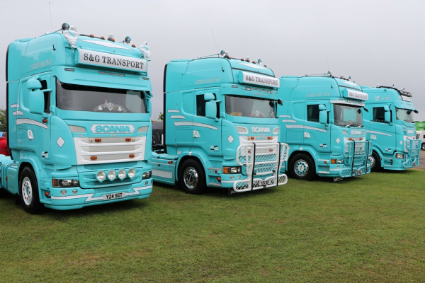 한국타이어 후원 영국 데본 트럭쇼(Devon Truck Show) 행사 모습. /사진=한국타이어