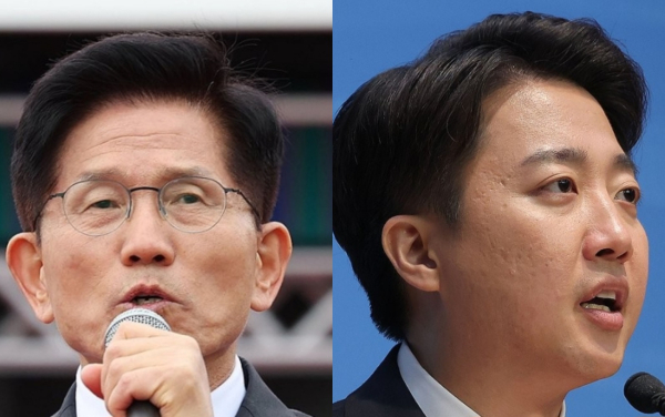 김문수 국민의힘 대선 후보, 이준석 개혁신당 대선 후보. /사진=연합뉴스