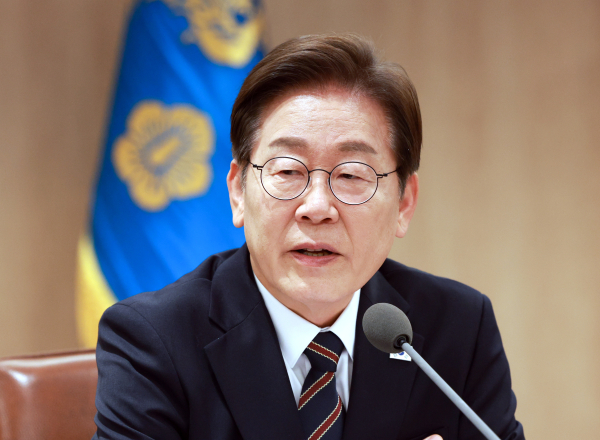 이재명 대통령이 9일 서울 용산 대통령실 청사에서 열린 비상경제점검 2차 태스크포스(TF)회의에서 발언하고 있다. 사진=대통령실통신사진기자단