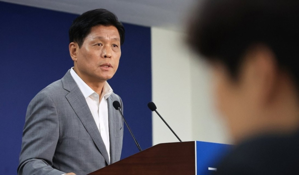 국정기획위원회 조승래 대변인이 20일 서울 종로구 국정기획위원회에서 브리핑하고 있다. /사진=연합뉴스