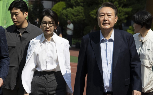 김건희 여사와 윤석열 전 대통령. /사진=연합뉴스