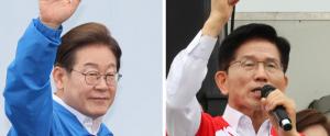 [대선 D-8] 이재명-김문수 지지율 좁혀지는 추세...역전까지 가나?