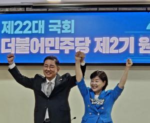 이재명 정부 집권 여당 첫 원내대표 선...김병기·서영교 양자대결